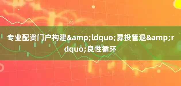 专业配资门户构建&ldquo;募投管退&rdquo;良性循环